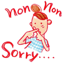 English The daily life of girls & kitty sticker #5796009