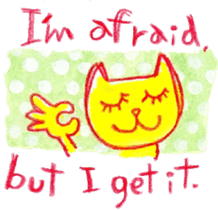 English The daily life of girls & kitty sticker #5796021