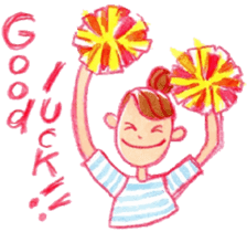 English The daily life of girls & kitty sticker #5796025