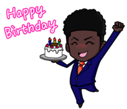 emotion of businessman4 sticker #5796104