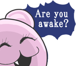 High tension Pink bear! sticker #5796177