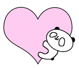 Emotional lazy panda sticker #5796240