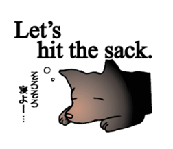 simple communication(simple Japanese) sticker #5797239