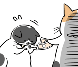 A couple of stray cats part 2 sticker #5797397