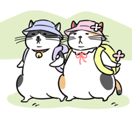 A couple of stray cats part 2 sticker #5797398