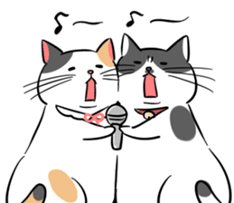 A couple of stray cats part 2 sticker #5797401