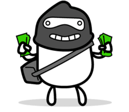 Hot Dog Man Cute Version : Opposition sticker #5797525