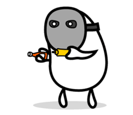 Hot Dog Man Cute Version : Opposition sticker #5797526