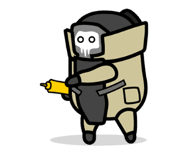 Hot Dog Man Cute Version : Opposition sticker #5797534