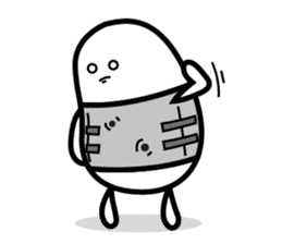 Hot Dog Man Cute Version : Opposition sticker #5797542