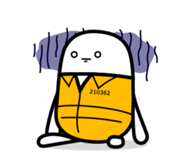 Hot Dog Man Cute Version : Opposition sticker #5797545