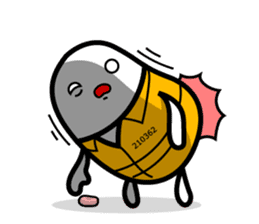 Hot Dog Man Cute Version : Opposition sticker #5797548