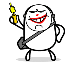 Hot Dog Man Cute Version : Opposition sticker #5797549