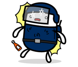 Hot Dog Man Cute Version : Opposition sticker #5797551