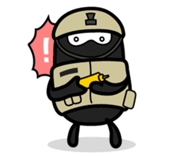 Hot Dog Man Cute Version : Opposition sticker #5797553