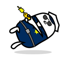 Hot Dog Man Cute Version : Opposition sticker #5797558