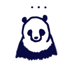 Pandas' Ennui sticker #5797727