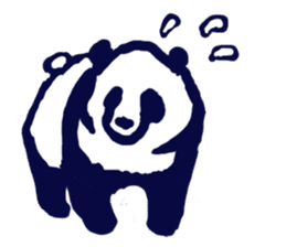 Pandas' Ennui sticker #5797731