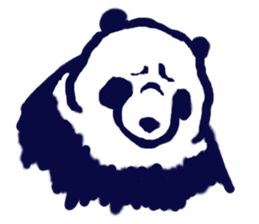 Pandas' Ennui sticker #5797733