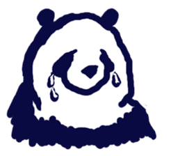 Pandas' Ennui sticker #5797734