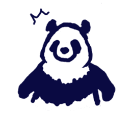 Pandas' Ennui sticker #5797735