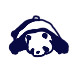 Pandas' Ennui sticker #5797739
