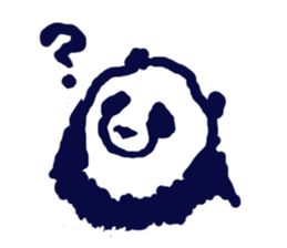 Pandas' Ennui sticker #5797741
