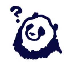 Pandas' Ennui sticker #5797741