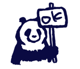 Pandas' Ennui sticker #5797742