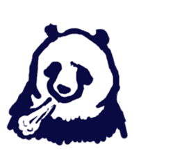 Pandas' Ennui sticker #5797751
