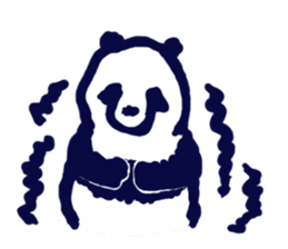 Pandas' Ennui sticker #5797761