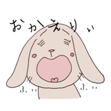U Taro everyday of rabbit change edition sticker #5798048
