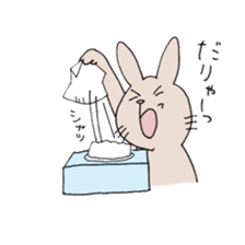 U Taro everyday of rabbit change edition sticker #5798055