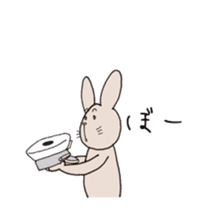 U Taro everyday of rabbit change edition sticker #5798060