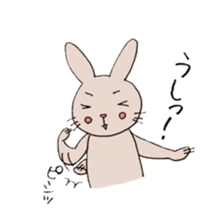 U Taro everyday of rabbit change edition sticker #5798080