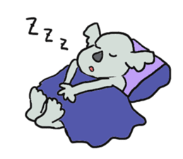 Koala going to Osaka sticker #5798258