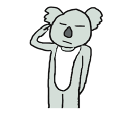 Koala going to Osaka sticker #5798266