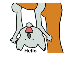 Koala going to Osaka sticker #5798270