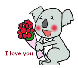 Koala going to Osaka sticker #5798272
