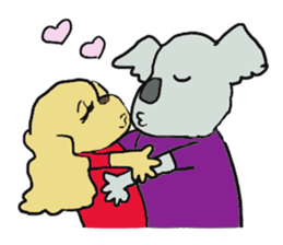 Koala going to Osaka sticker #5798274