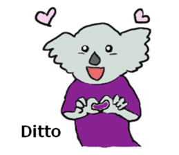 Koala going to Osaka sticker #5798276