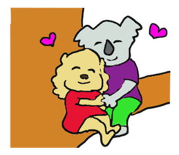 Koala going to Osaka sticker #5798277