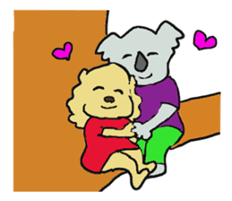 Koala going to Osaka sticker #5798277