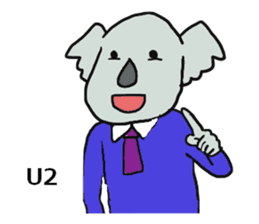 Koala going to Osaka sticker #5798280