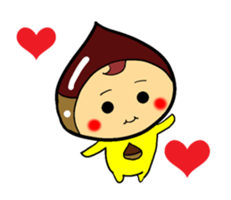 Daily life of the boy of the chestnut sticker #5798364