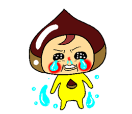 Daily life of the boy of the chestnut sticker #5798400