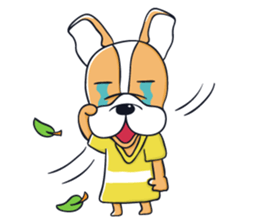 AUSTIN FRENCH BULLDOG sticker #5798497