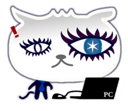 Cat's Eye Power sticker #5798978