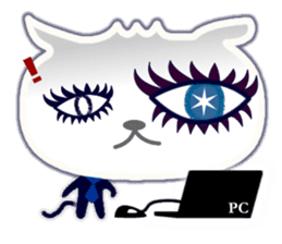 Cat's Eye Power sticker #5798978