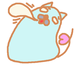 Cat seems to be soft English bar. sticker #5799251